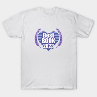 Best book 2023 book of the year stamp T-Shirt